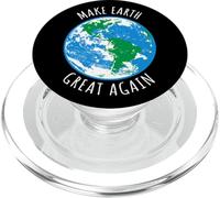 Rendi la Terra di nuovo grande Pianeta Terra Globo della Terra Design per la Giornata della Terra PopSockets PopGrip per MagSafe