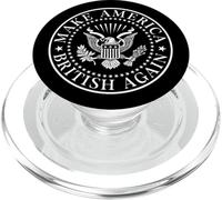 Rendi l'America Britannica di nuovo il 4 luglio Giornata dell'Indipendenza degli Stati Uniti PopSockets PopGrip per MagSafe