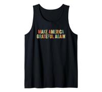 Rendi l'America Grateful Again Patriottico Ringraziamento Turchia Canotta
