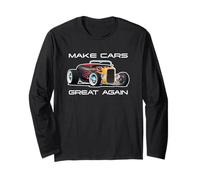 Rendi le auto di nuovo fantastiche! Design classico di Muscle Car Hotrod Maglia a Manica