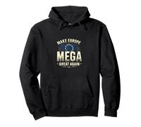 Rendi L'Europa Grande Maglia Giorno Europeo Felpa con Cappuccio