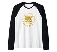 Rendi l'Iran di Nuovo Grande La Luce Supera Il Leone e Il Sole delle tenebre Maglia con Maniche Raglan