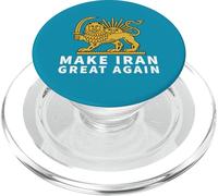 Rendi l'Iran di nuovo grande Leone persiano e Sun Shiro Khorshid PopSockets PopGrip per MagSafe