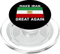 Rendi l'Iran di nuovo grande Leone persiano e Sun Shiro Khorshid PopSockets PopGrip per MagSafe
