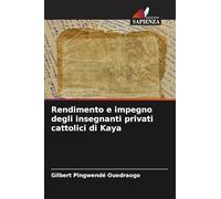 Rendimento e impegno degli insegnanti privati cattolici di Kaya