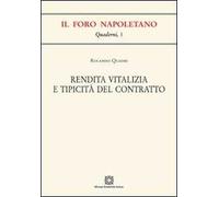 Rendita vitalizia e tipicità del contratto