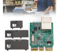 Rendrox P1080383-442 Scheda di rete cablata integrata Scheda PCBA Aggiornamento Ethernet Modulo Kit compatibile con Zebra ZD420C ZD420D ZD420T ZD410 Stampante per codici a barre per etichette termiche