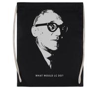 RENDYTE Che cosa Volevo Il Corbusier Fare Borsa Da Allenamento Sacca Da Palestra Unisex Nera