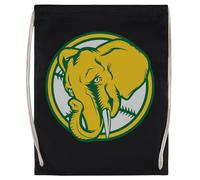 RENDYTE Elefante Ispirato La città di Oakland Borsa Da Allenamento Sacca Da Palestra Unisex Nera