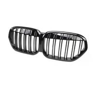 Rene Anteriore Paraurti Griglia Facelift Per BMW Per X1 LCI F48 SUV 2020 2021 2022 Gloss Nero Griglia Accessori Auto Griglia Anteriore(Nero lucido)