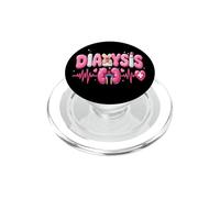 Rene Battito cardiaco Nephrology Nursing Team Tecnico di dialisi PopSockets PopGrip per MagSafe