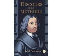 René Descartes Discours de la méthode (Copertina rigida)