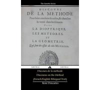 Rene Descartes Discours De La Methode/Discourse on the Method (Frenc (Tascabile)