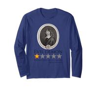 Rene Descartes - Evil Demon - Meme di filosofia Francese Maglia a Manica