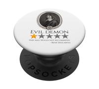 Rene Descartes - Evil Demon - Meme di filosofia francese PopSockets PopGrip Adesivo