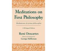 René Descartes Meditations on First Philosophy/ Meditationes De Prim (Tascabile)