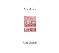 Rene Guenon Miscellanea (Tascabile)