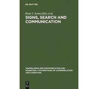 René J. Jorna Signs, Search and Communication (Copertina rigida)