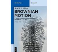 René L. Schilling Brownian Motion (Tascabile) De Gruyter Textbook
