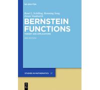 René L. Schilling Renming Song Zoran Vondra Bernstein Functi (Copertina rigida)