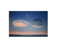 Rene Magritte, poster decorativo con la battaglia dell'argonne, decorazione da parete, per soggiorno, camera da letto, 40 x 60 cm