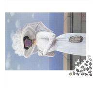 Rene Magritte Puzzle Di Legno 1000 Pezzi -Puzzle Per Adulti-Relax Puzzle Giochi-Classico Puzzle,Impegnativo Puzzles Per Giovani Regali