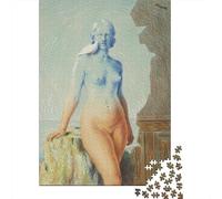 René Magritte Rompicapo in Legno Per Adulti, Puzzle arte, Puzzles museo 1000 Pezzi Giochi Educativi, dipinto Puzzle Impegnativi, Regalo Per Amore E Amico