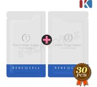 RENECELL Placen Magic System #1 Scrub Viso 5ml 15p + #2 Crema Nutriente 5ml 15p
