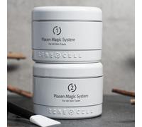 RENECELL Placen Magic System No.1 Scrub Viso 200ml + No.2 Crema Nutriente 200ml
