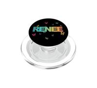 Renee - Bellissimo nome con farfallas PopSockets PopGrip per MagSafe