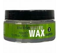 Renée Blanche Moine Water Wax Super Cera per Capelli Tenuta Forte Effetto Lucido Styling Definito Lunga Durata Tutti i Tipi di Capelli 150ml