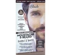 Renee Blanche - RENEE BLANCHE Men's grooming Moustache & Beard - Tintura per barba e baffi n. 5N Castano Chiaro