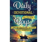 Renee York Daily Devotional for Preteen Boys (Tascabile)
