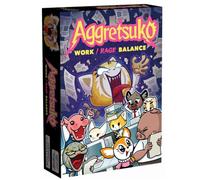 Renegade Game Studios Aggretsuko Work Rage Balance Card Game, commedia d’ufficio frenetica, 3-6 giocatori, 30 minuti, età 10+