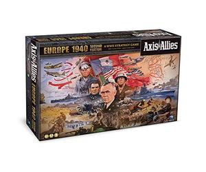 Renegade Game Studios Axis & Allies: 1940 Europe Second Edition -WWII War Miniatures Strategy Board Game, Renegade, Age 12+, 2-5 Players, 6Hr