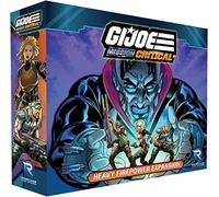 Renegade Game Studios | G.I. Joe Mission Critical Heavy Firepower Expansion | Espansione del Gioco da Tavolo Tattico Cooperativo con Miniature | 2-5 giocatori | 45-60 minuti | Inglese