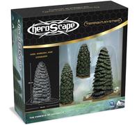 Renegade Game Studios HeroScape Forests of Valhalla Terrain Expansion - 6 Evergr