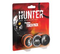 Renegade Game Studios Hunter: The Reckoning 5th Edition Gioco di ruolo: Pacchetto gettoni premium - 15 gettoni Traccia pericolo, disperazione e d