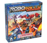 Renegade Game Studios: Robo Rally: Transformers - Racing Board Game, Play As Legendary Robots, Rev Up & Roll Out, Ages 14+, 2-4 Players, 45-90 Min