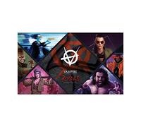 Renegade Game Studios | Vampire Rivals Brujah Clan Playmat | Accessorio Ufficiale per Gioco di Carte | 2-4 Giocatori | 30-70 Minuti | Inglese