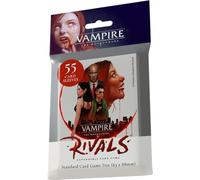 Renegade Game Studios- Vampire: The Masquerade Rivals Library Deck Sleeves Card Game, Multicolore, RGS02172