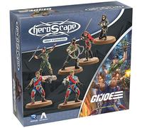 Renegade Games: GI Joe Heroscape - Espansione dell'esercito delle forze d'attacco - 2 eroi unici, (2) squadre a 2 figure, 3 zipline glifiche permanenti, 4 carte dell'esercito