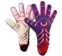 Renegade GK Apex Flare 2.0 Guanti da Portiere professionali senza spalline | Impugnatura di contatto EXT da 4 mm | Da calcio blu e rosa (Taglia 7, Youth, Junior, Evo Neg. Cut, Livello 5.5)