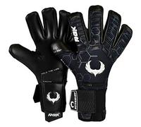 Renegade GK Eclipse Guanti Da Portiere Professionale Con Microbe-Guard (Taglia 7-12, 6 Stiles, Level 5) 4mm EXT Contact Grip | Pro Guanti Da Portiere D'élite | Presa & Protezione | Adultos, Bambinos