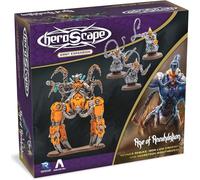 RENEGADE: HEROSCAPE: REVNAS REBUKE: Iron Lich Viscerot e Necrotech Wraithriders Espansione dell'esercito - 4 Nuove miniature dettagliate non vernicia