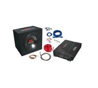 Renegade RBK1100XL Subwoofer da 1100 W con pacchetto bassi con amplificatore a 4 canali e 1
