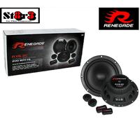 Renegade RX6.2C Kit 2 vie Altoparlanti Fit Lancia Musa Anteriori o Posteriori