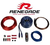 Renegade RX10KIT Amplificatore Installazione Kit 10mm ² Collegamento Set Cavo