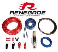Renegade RX35KIT Amplificatore Installazione Kit 35mm ² Collegamento Set Cavo