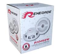 Coppia di Altoparlanti Marini / Nautici Renegade 13cm 2 Vie 160w RXM52W Bianco -